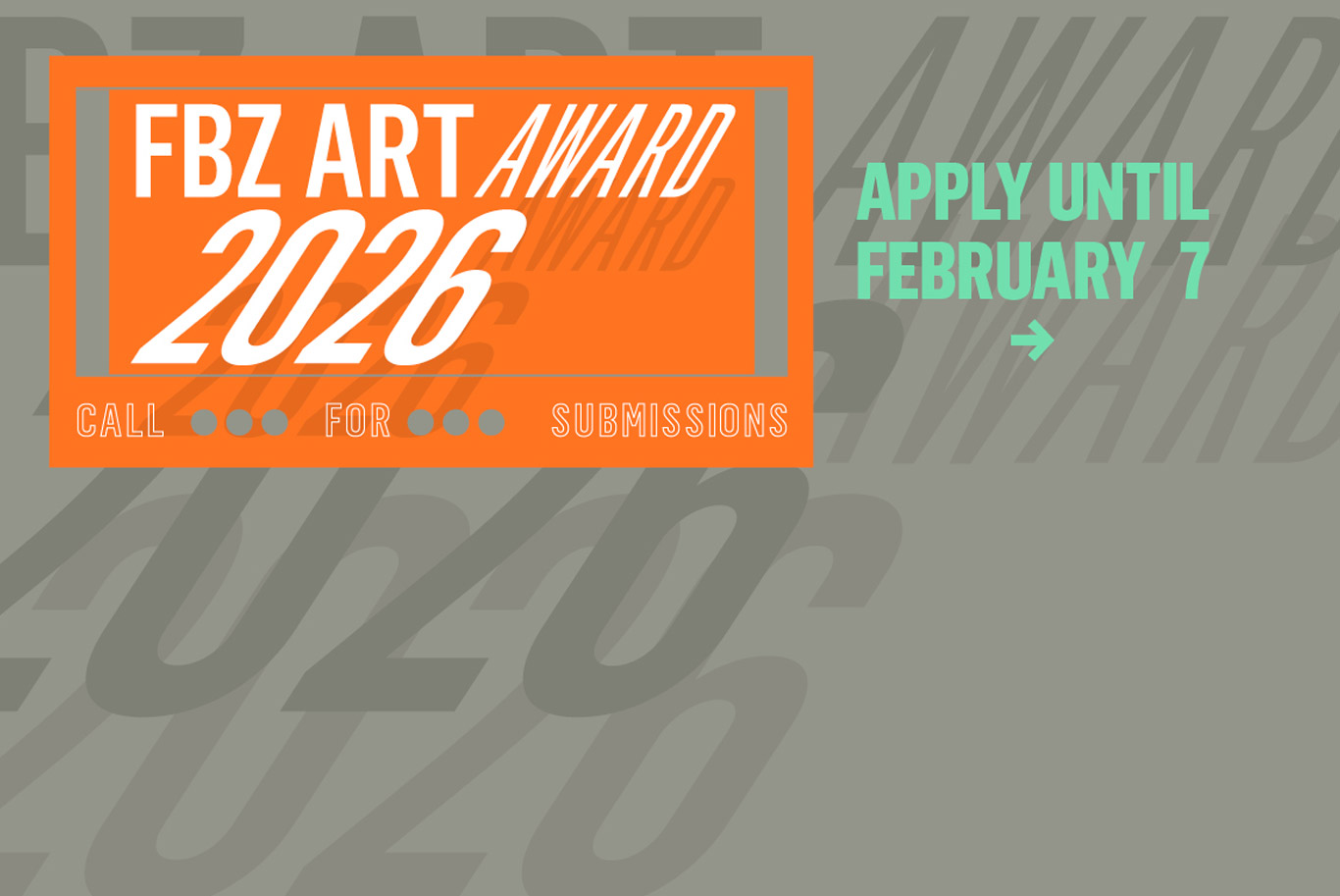 FBZ Art Award 2026